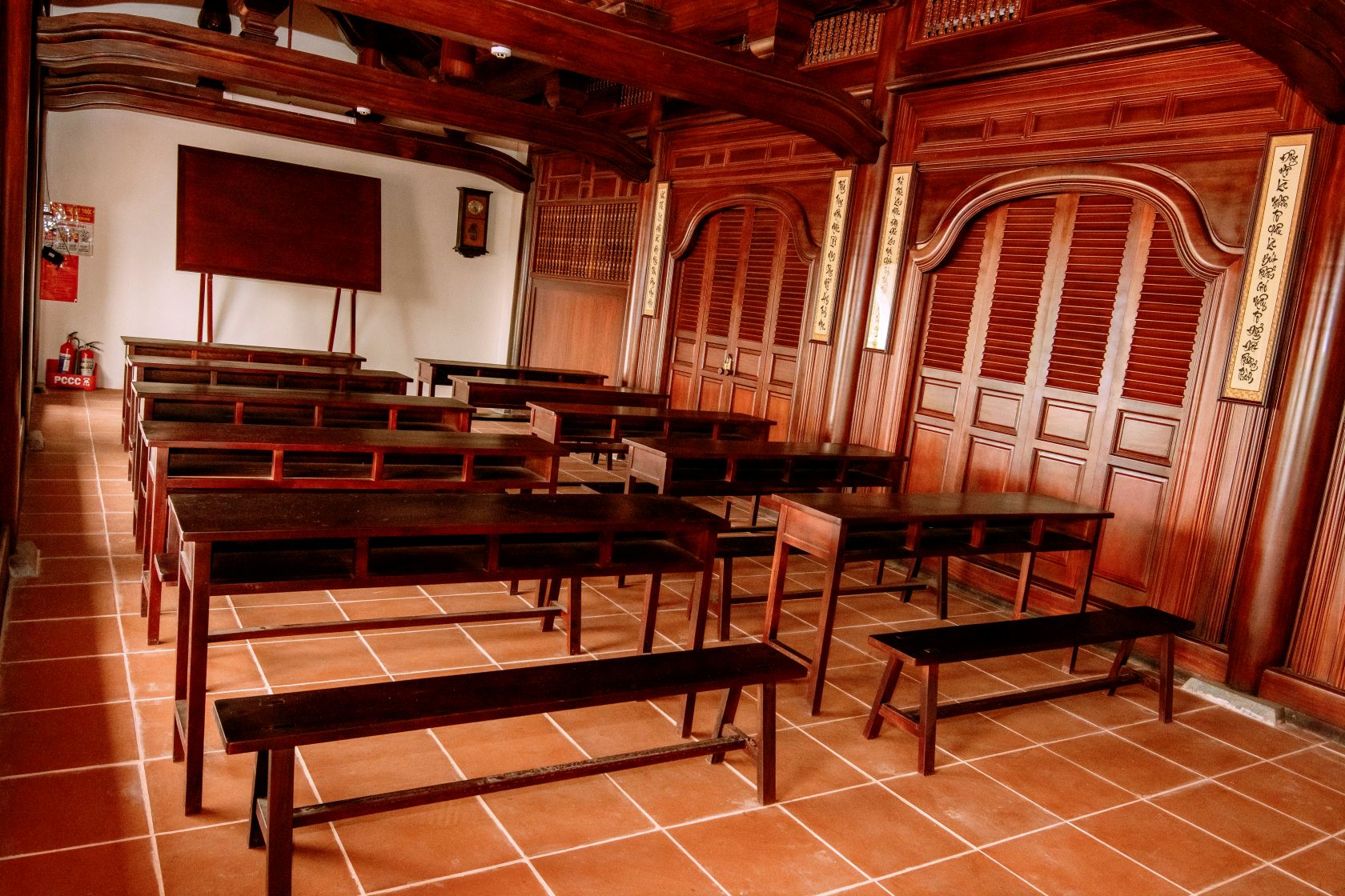 Trí Đức học xá - Phòng học